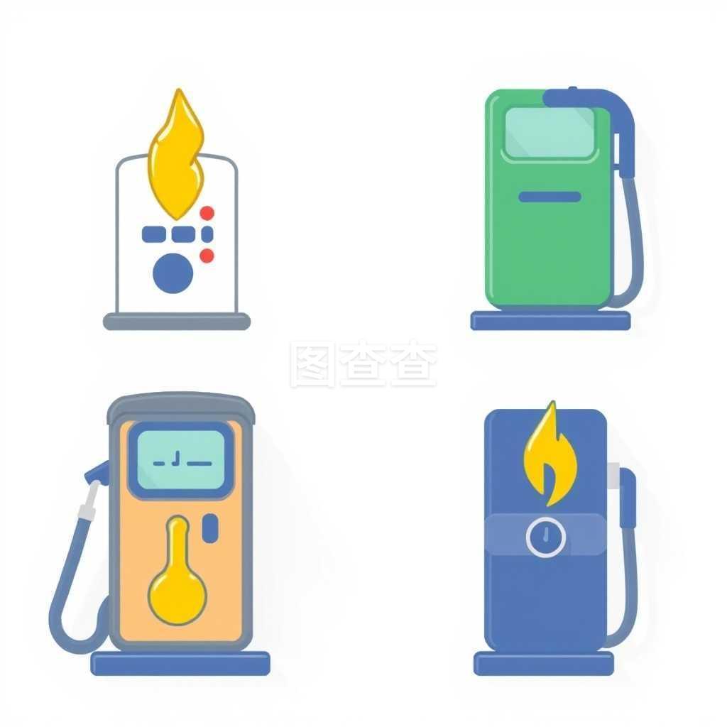 燃料和发电图标